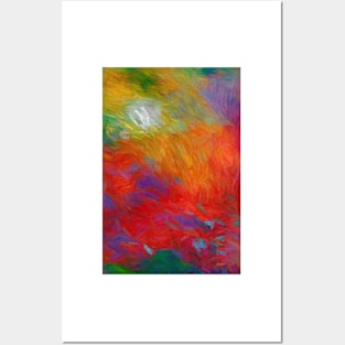 Flame abstract art by Ann Powell Posters and Art